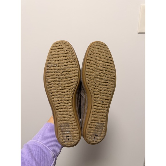 Bill Blass Sutton Suede Slip On Taupe Color Size 7 Excellent Condition - Picture 9 of 10